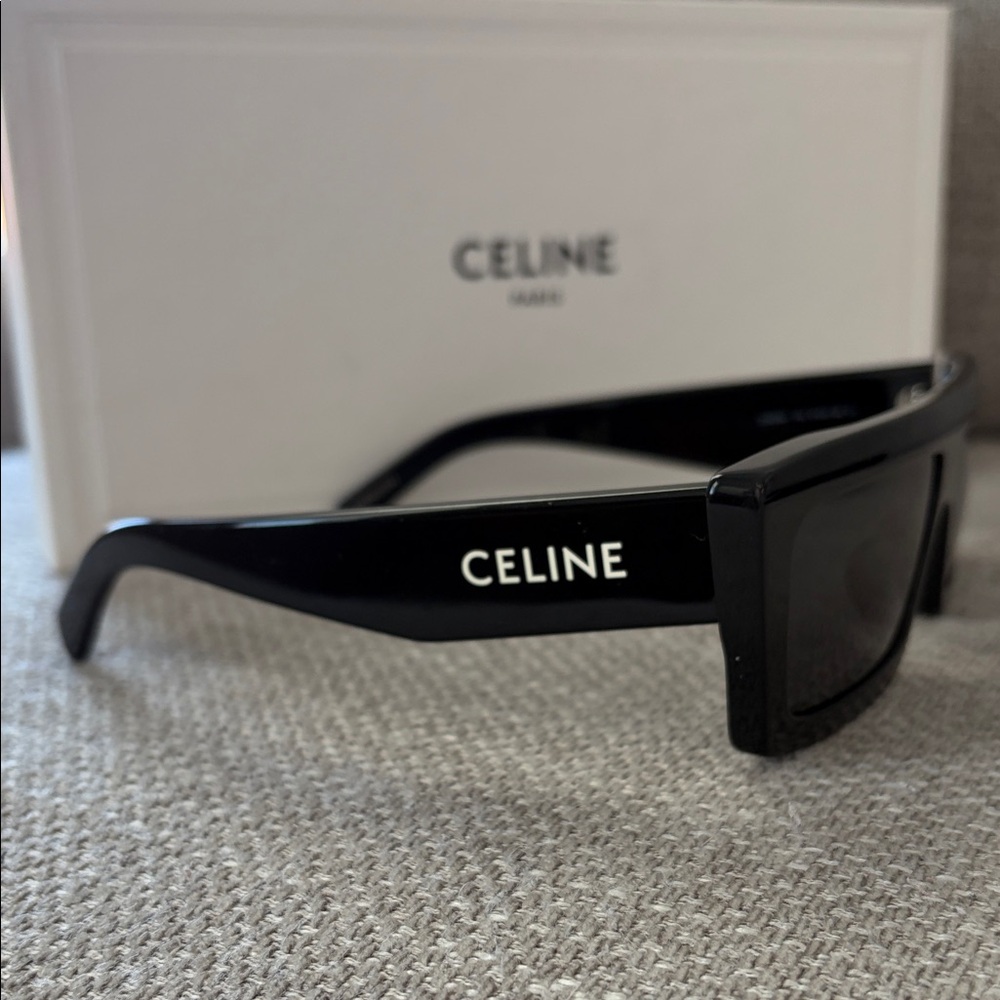 Celine Sleek Black Sunglasses